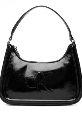Calvin Klein - Γυναικεία Τσάντα Ώμου Calvin Klein LV04F3332G-UB1 Μαύρη