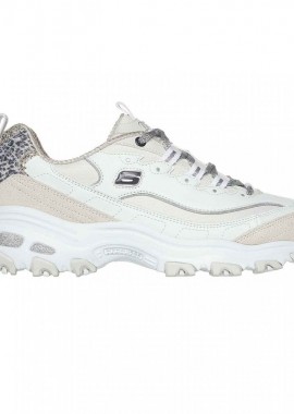 Γυναικεία Ανατομικά Sneakers Skechers D' Lites 150235-WSL Λευκά