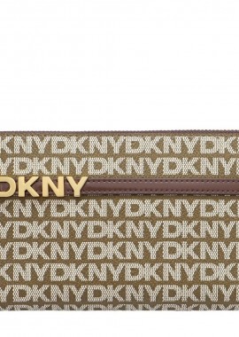 DKNY - Γυναικείο Μεγάλο Πορτοφόλι DKNY Avril R5215M28-N42 Καφέ