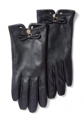 Γυναικεία Δερμάτινα Γάντια Ted Baker 281986-BLACK Μαύρα