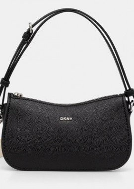 DKNY - Γυναικεία Τσάντα Ώμου DKNY Nessa Shoulder Bag R543AO36-BSV Μαύρη