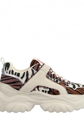 Buffalo - Γυναικεία Sneakers Buffalo Bliss BN1636589 Beige Animal Mix