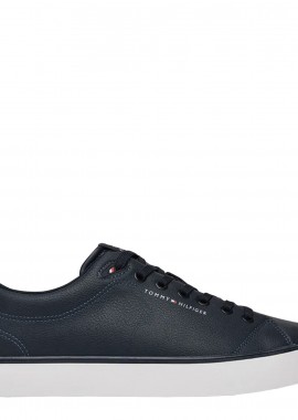 Ανδρικά Δερμάτινα Sneakers Tommy Hilfiger FM0FM05511 DW5 Μπλε