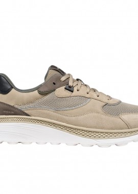 Ανδρικά Ανατομικά Sneakers Geox Spherica Actif x1 U65HUC 01422 C5004 Μπεζ