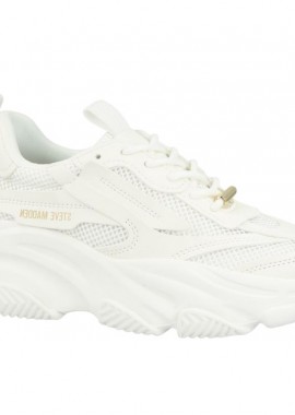 Steve Madden - Γυναικεία Sneakers Steve Madden Possession-E 1104652-124 White/Gold