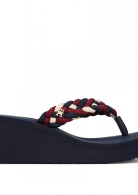 Tommy Hilfiger - Γυναικείες Παντόφλες Tommy Hilfiger FW0FW09198-0GY Μπλε