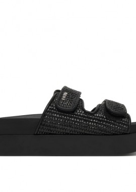 Γυναικεία Σανδάλια Flatforms DKNY Piper K2691150 Μαύρα