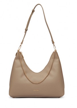 Calvin Klein - Γυναικεία Τσάντα Ώμου Calvin Klein LV04F3495G-VFU Μπεζ
