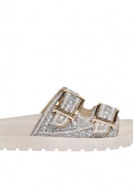 Γυναικεία Σανδάλια Buffalo Raya Ari Glam BN1602340-Cream