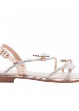 Buffalo - Γυναικεία Σανδάλια Buffalo Kira Snd Butterfly BN1601283 Cream