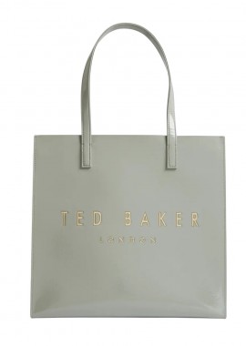 Ted Baker - Γυναικεία Τσάντα Ώμου Ted Baker Crinkon 281641 Grey Λουστρίν