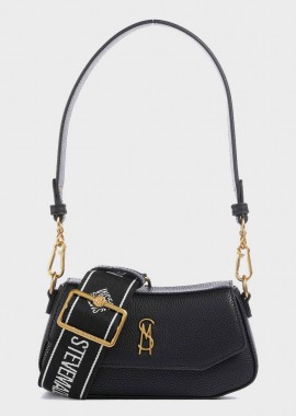 Steve Madden - Γυναικεία Τσάντα Ώμου/Χιαστί Steve Madden BTaiga SM13001653-02002-B-G Μαύρο/Χρυσό