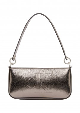 Calvin Klein - Γυναικεία Τσάντα Ώμου Calvin Klein K60K612732 ADA Ατσαλί