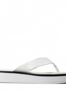 Calvin Klein - Γυναικείες Παντόφλες Calvin Klein HW0HW000696 YAF Λευκό
