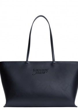 Tommy Hilfiger - Γυναικεία Τσάντα Ώμου Tommy Hilfiger AW0AW18772-BDS Μαύρη