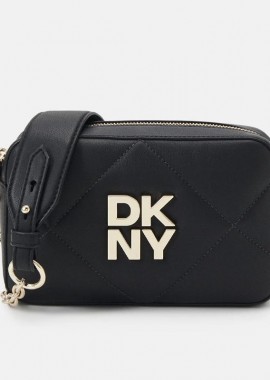 Γυναικεία Δερμάτινη Τσάντα Χιαστί DKNY Red Hook R41EBB85 BGD Μαύρη