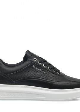 Renato Garini - Ανδρικά Sneakers Renato Garini Marcello-9-024RS S57009243S41 Μαύρο Στάμπα