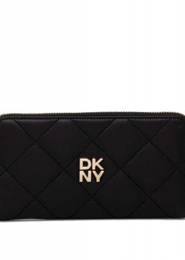 DKNY - Γυναικείο Δέρματινο Πορτοφόλι DKNY Red Hook R411BB84 BGD Μαύρο