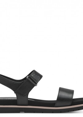 Γυναικεία Ανατομικά Πέδιλα Flat Marco Tozzi 2-28420-42 Μαύρα