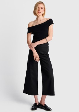 - Μπλούζα πλεκτή off shoulder - 5206179087087