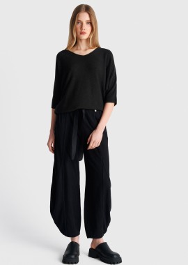 - Παντελόνι casual με λάστιχο - 5207251343138