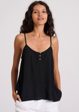 FUNKY BUDDHA - Γυναικείο shell top από βισκόζη