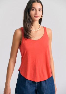 FUNKY BUDDHA - Γυναικείο tank top με μακρύτερη πλάτη