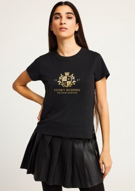 FUNKY BUDDHA - Γυναικείο t-shirt με τύπωμα