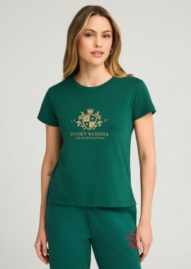 FUNKY BUDDHA - Γυναικείο t-shirt με τύπωμα