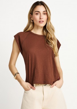 FUNKY BUDDHA - Γυναικείο κοντομάνικο T-shirt - The basics collection
