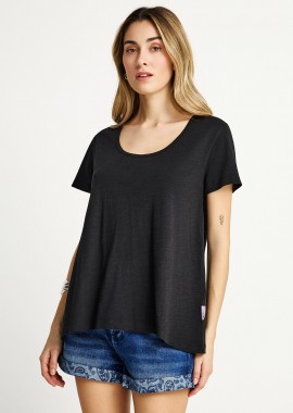 FUNKY BUDDHA - Relaxed fit γυναικείο T-shirt - The basics collection