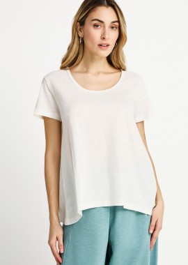 FUNKY BUDDHA - Relaxed fit γυναικείο T-shirt - The basics collection