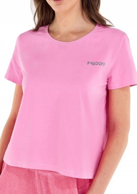 Freddy - Μπλούζα Κοντομάνικη Freddy Jersey FAIRC022PD-F111PD Γυναικείο