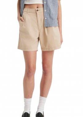 Levi's - Σορτς Levi's Pleated Neutrals A75380002-02 Γυναικείο
