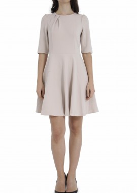 Traffic People - Φόρεμα Traffic People Preppy Loves Audrey PL8997-BEIGE Γυναικείο