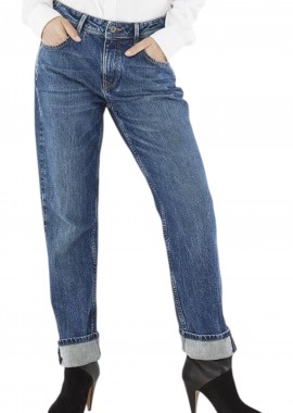 Mexx - Παντελόνι Jean Mexx INA Straight fit denim BM0505019W-Dark Vintage Γυναικείο