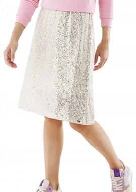 Mexx - Φούστα Mexx Sequins NL1704023W-Champagne Γυναικείο