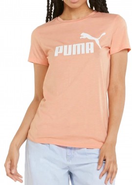 Puma - Μπλούζα Κοντομάνικη Puma ESS Logo Heather 586876-28 Γυναικείο