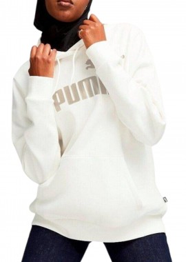 Puma - Μπλούζα Μακρυμάνικη Puma Metallic Logo Hoodie FL 849958-62 Γυναικείο