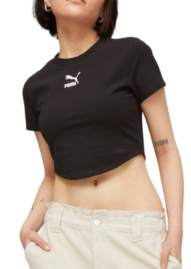 Puma - Μπλούζα Κοντομάνικη Puma Dare To Cropped Slim 621435-01 Γυναικείο