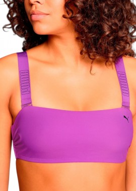 Puma - Μαγιό Μπικίνι Puma Bandeau Άνω Μέρος 701226347-004 Γυναικείο