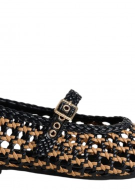 Ale - Μπαλαρίνα Ale Πλεκτές Με Λουράκι 8Y23659-MULTICOLOR Γυναικείο