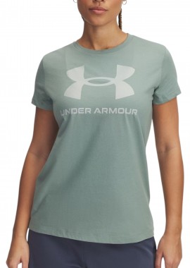 Under Armour - Μπλούζα Κοντομάνικη Under Armour Sportstyle Logo 1356305-348 Γυναικείο