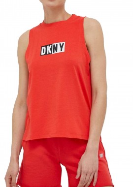 DKNY - Μπλούζα Αμάνικη DKNY Logo DP2T5892-HIB Γυναικείο