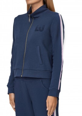 Liu Jo - Ζακέτα Liu Jo Sport Felpa Aperta Tapes TF2201F0906-94024 Γυναικείο