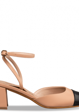 Envie Shoes - SLINGBACK MID HEEL PUMPS