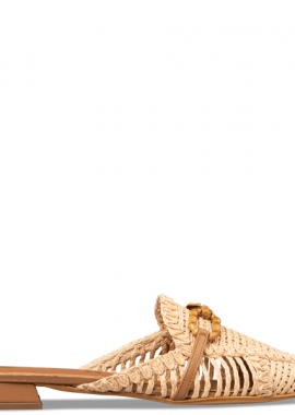 Envie Shoes - RAFFIA SLIP ON LOAFERS