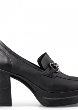 Envie Shoes - PLATFORM HEELED LOAFERS