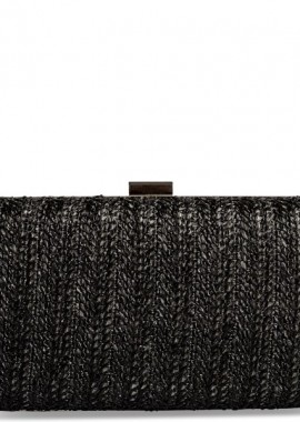 Envie Shoes - RAFFIA CLUTCH BAG