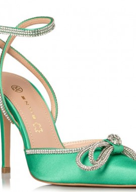 Envie Shoes - BOW-DETAIL POINTED PUMPS